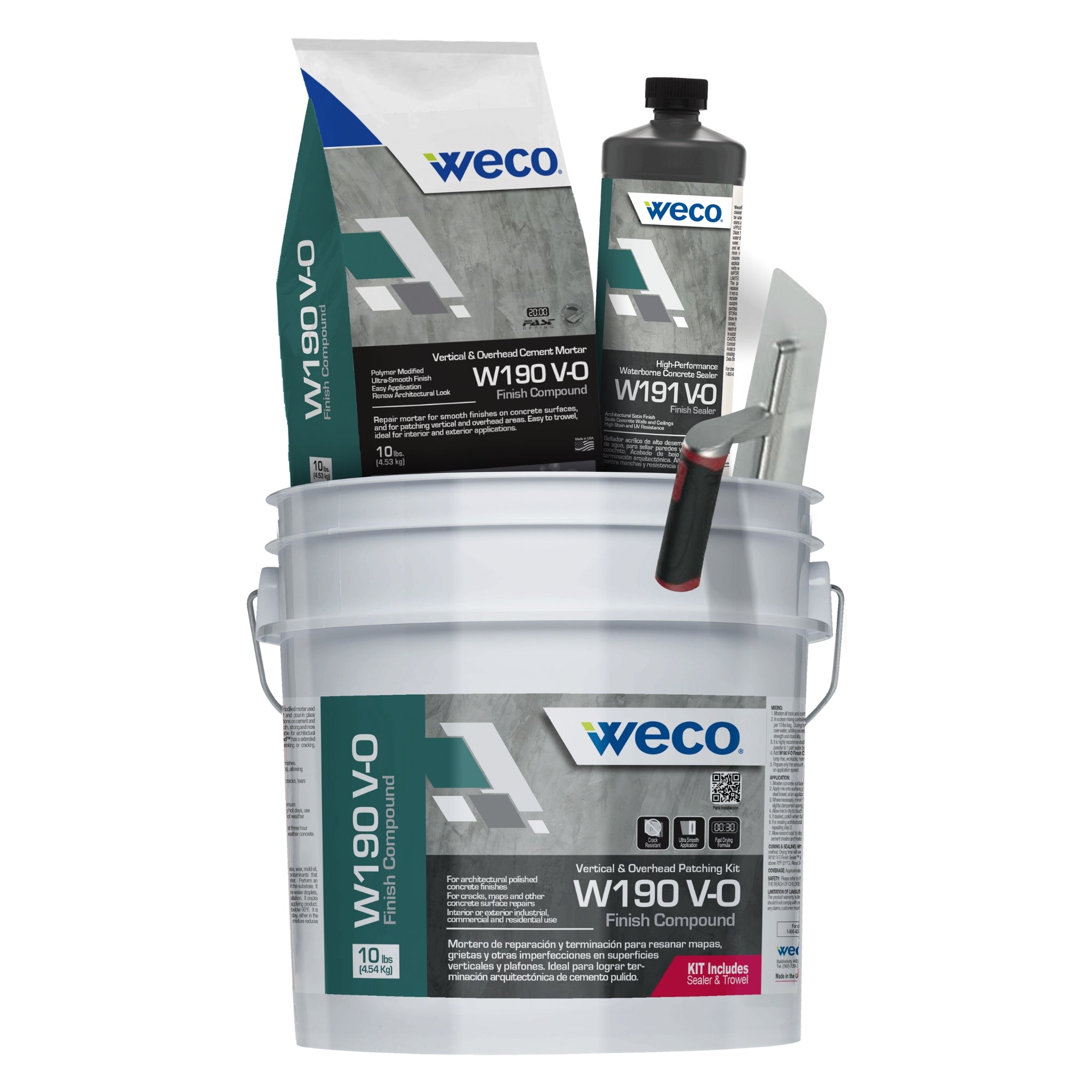 Kit de compuesto de acabado W190-0